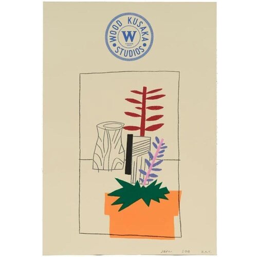 Notepad Doodle 2 (State 1) di Jonas Wood, Stampa in vendita su Singulart