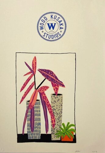 Notepad Doodle 3 (State 2) di Jonas Wood, Stampa in vendita su Singulart