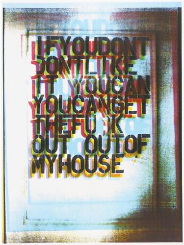 My House II di Christopher Wool, Stampa in vendita su Singulart