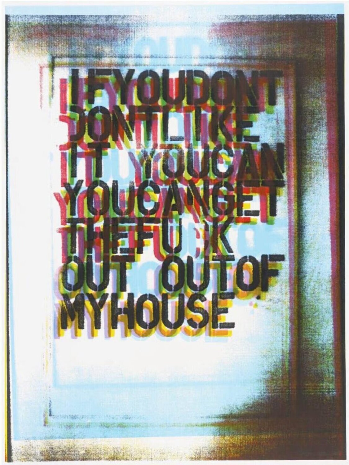 My House II Christopher Wool
