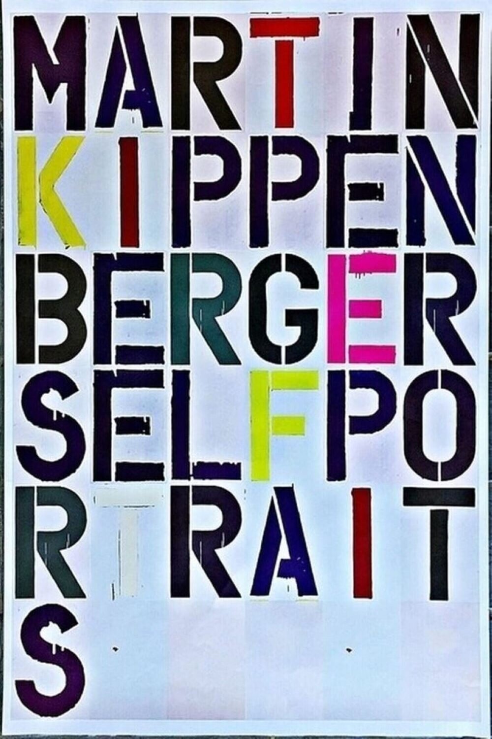 Martin Kippenberger Self-Portraits Christopher Wool