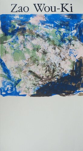 Composition bleue by Zao Wou-Ki 趙無極, Print for Sale on Singulart