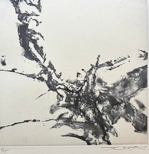 Eloge von Zao Wou-Ki 趙無極, Druck kaufen auf Singulart
