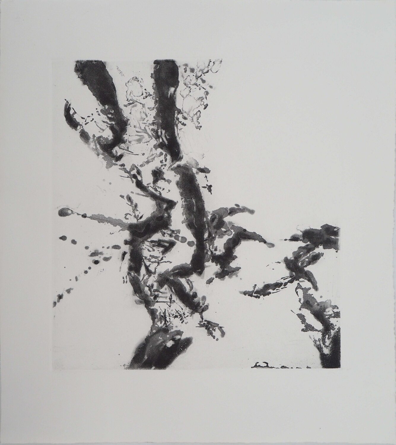 Composition abstraite Zao Wou-Ki 趙無極 Druck zu verkaufen