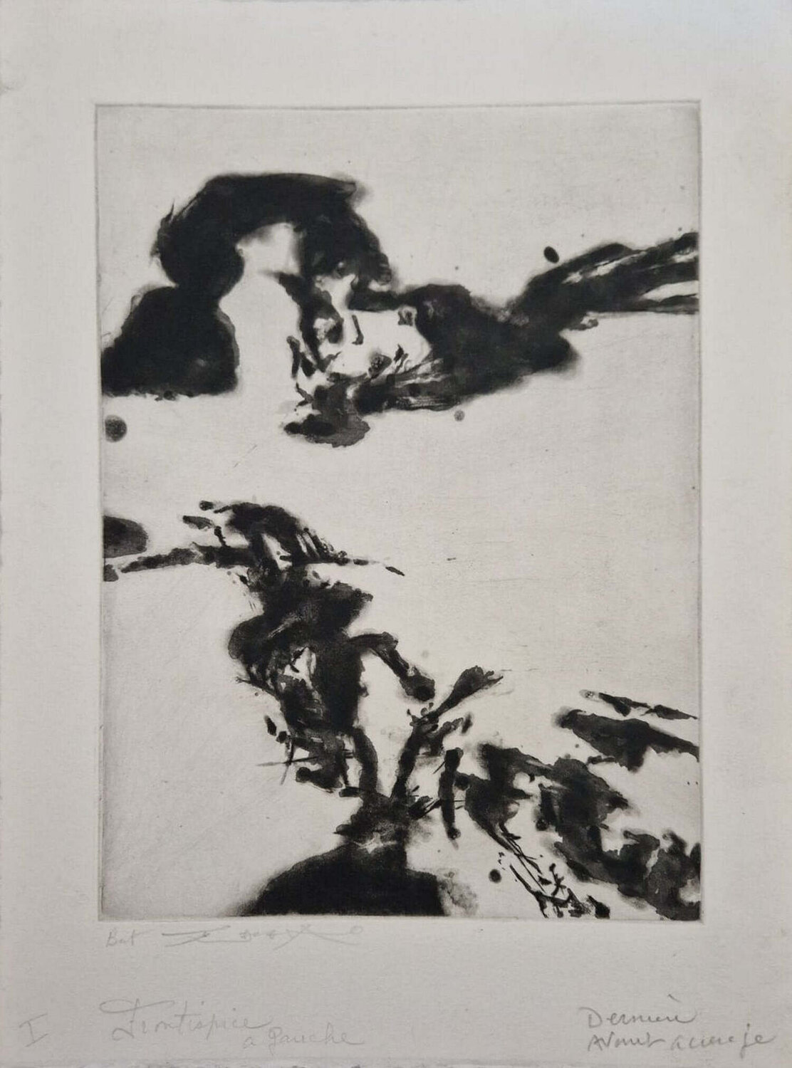 Sonnets de Shakespeare Zao Wou-Ki 趙無極 Stampa in vendita