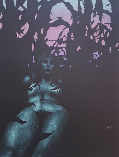 From Portfolio "Twilight" with Karin Szekessy by Paul Wunderlich, 인쇄 for Sale on Singulart