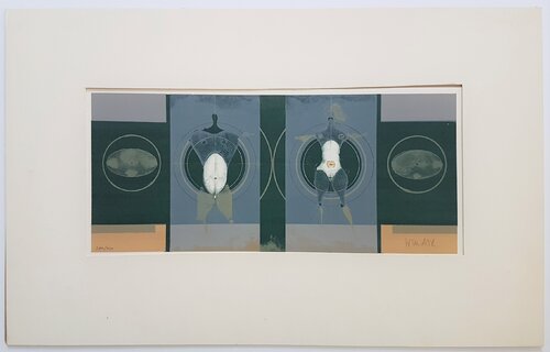 Altweibersomer (cover for book by Karl Mickinn) by Paul Wunderlich, 인쇄 for Sale on Singulart