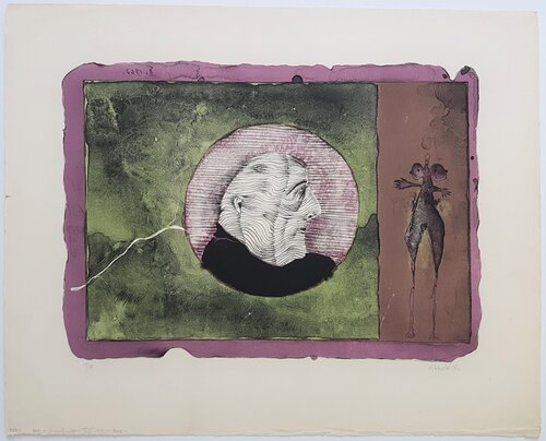 T.V. by Paul Wunderlich, 인쇄 for Sale on Singulart