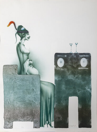 アート・デザイン・音楽 Paul Wunderlich Jens Christian アート