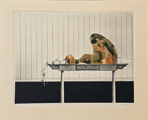 Madame est Servie van Paul Wunderlich, Afdruk te koop op Singulart