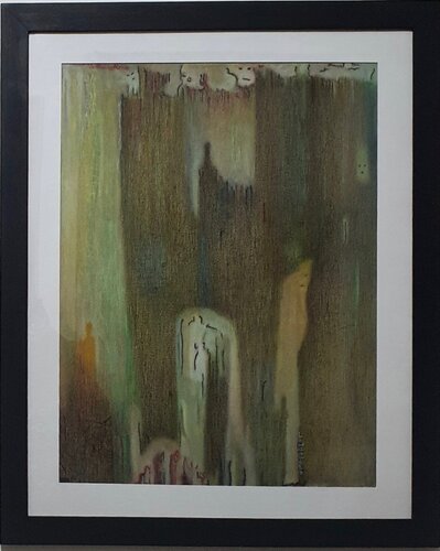 Univers des songes 4 by Diéynabou S. Baldé Lewrou, 종이 for Sale on Singulart