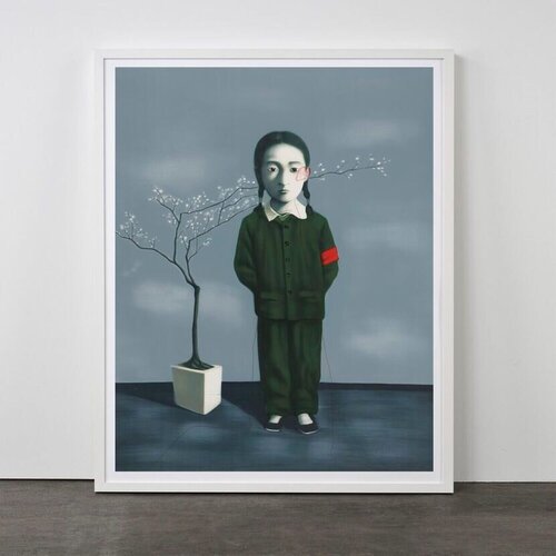 Girl and Tree par Zhang Xiaogang, Édition en vente sur Singulart