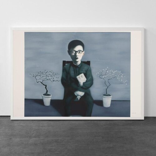 Boy and Tree by Zhang Xiaogang, Print for Sale on Singulart