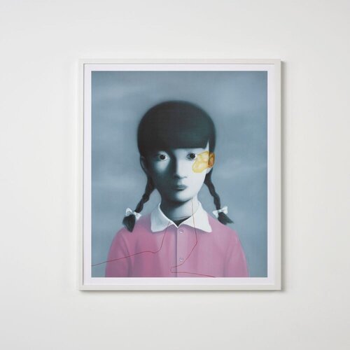 Girl in Purple van Zhang Xiaogang, Afdruk te koop op Singulart