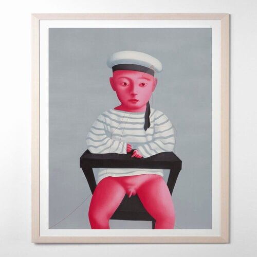 Baby in a Sailor Suit de Zhang Xiaogang, Impresión a la venta en Singulart