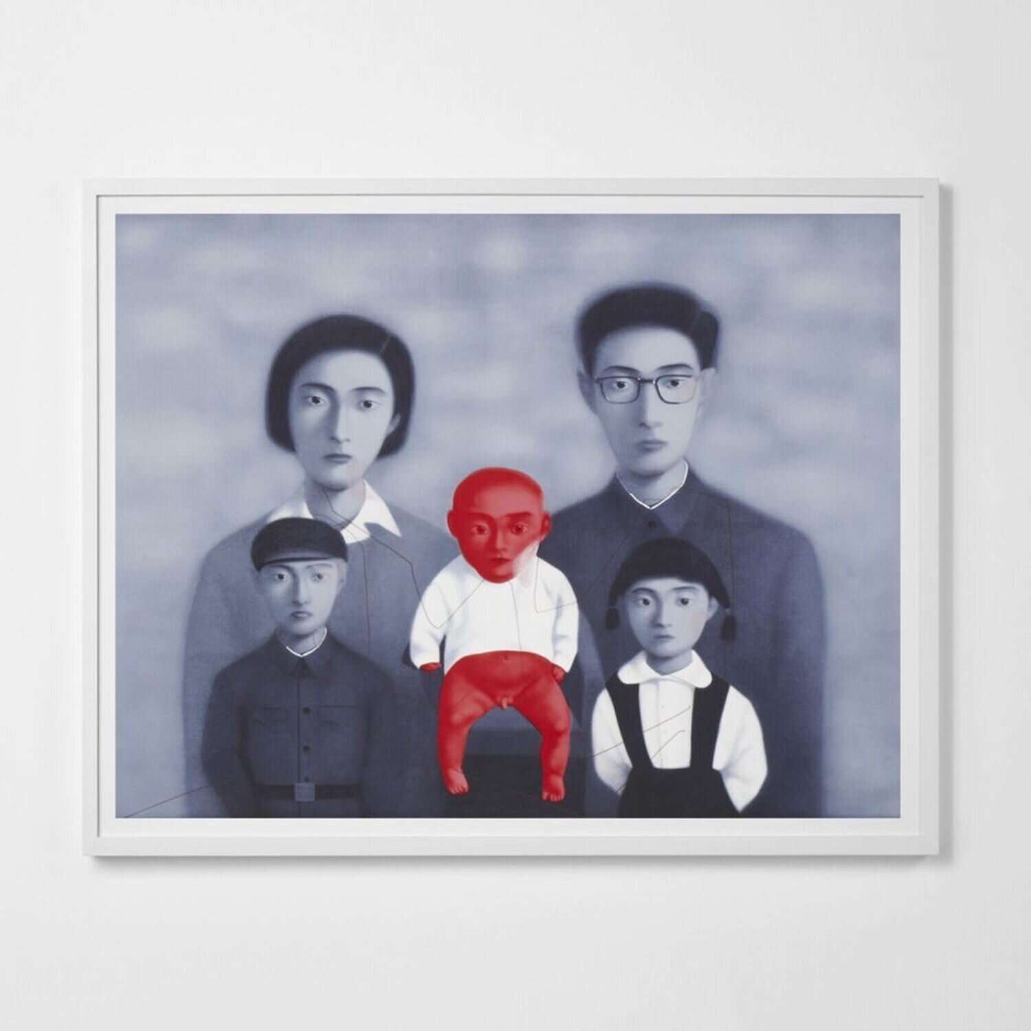 The Red Baby Zhang Xiaogang Druck zu verkaufen