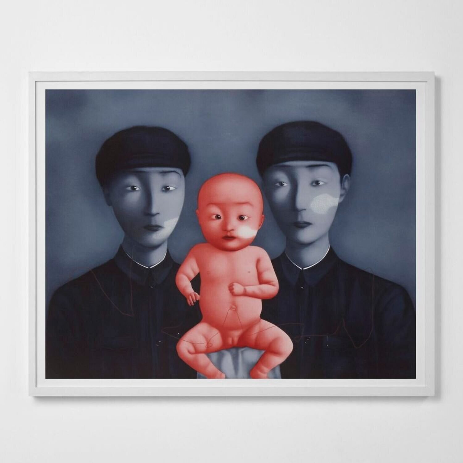 Comrades with Red Baby Zhang Xiaogang Édition à vendre
