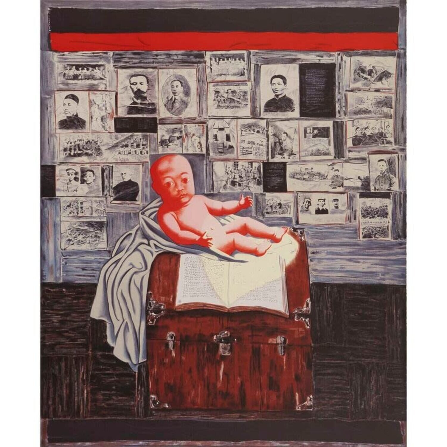 Genesis Zhang Xiaogang Print for sale