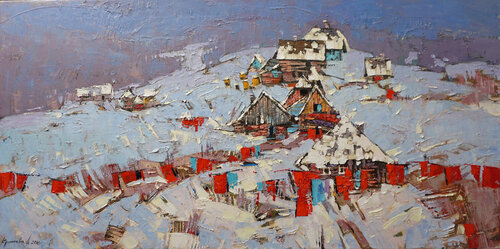 Landmarks - March van Anastasia Kraineva, Schilderij te koop op Singulart