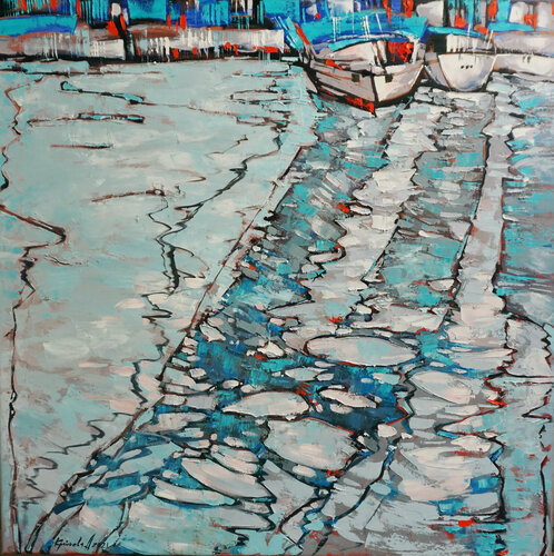 Tiffany bay de Anastasia Kraineva, Pintura a la venta en Singulart