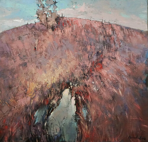 Mirror. Or Reflected Light. von Anastasia Kraineva, Malerei kaufen auf Singulart