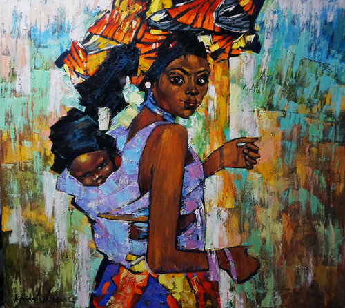 Sunny day van Anastasia Kraineva, Schilderij te koop op Singulart