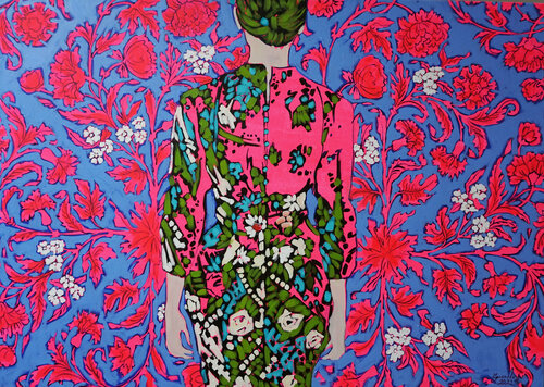 A fragile balance. de Anastasia Kraineva, Pintura a la venta en Singulart