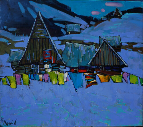 Evening chores Anastasia Kraineva