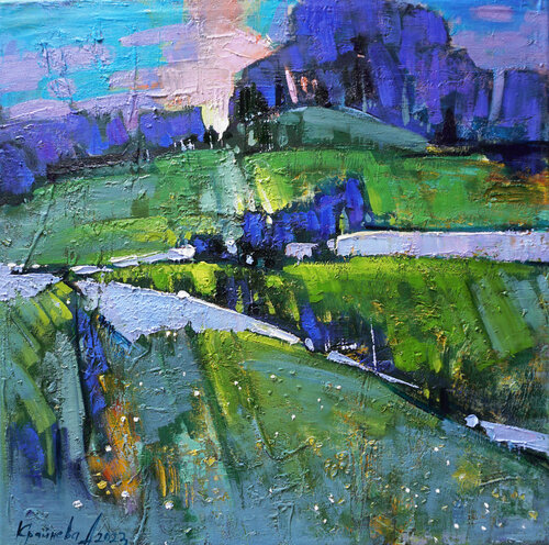 Evening von Anastasia Kraineva, Malerei kaufen auf Singulart