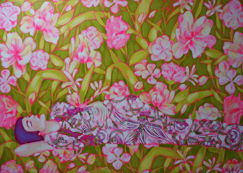 On a sunny day par Anastasia Kraineva, Peinture en vente sur Singulart