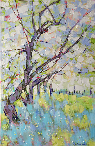 The scent of spring van Anastasia Kraineva, Schilderij te koop op Singulart