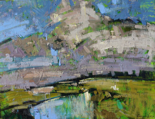 Autumn sky von Anastasia Kraineva, Malerei kaufen auf Singulart