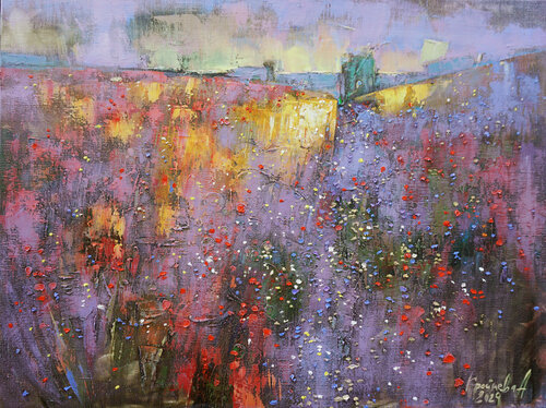 Crazy travels di Anastasia Kraineva, Pittura in vendita su Singulart