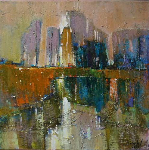 Humid morning di Anastasia Kraineva, Pittura in vendita su Singulart