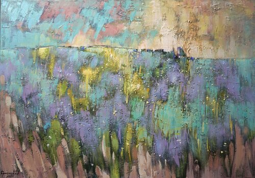 Fragrant Waves von Anastasia Kraineva, Malerei kaufen auf Singulart