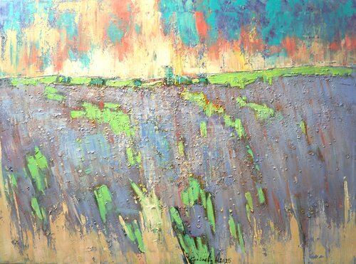 Lavender breeze von Anastasia Kraineva, Malerei kaufen auf Singulart