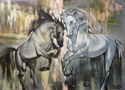 In the rays of the rising sun Anastasia Kraineva