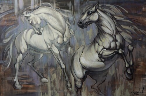 Unstoppable di Anastasia Kraineva, Pittura in vendita su Singulart