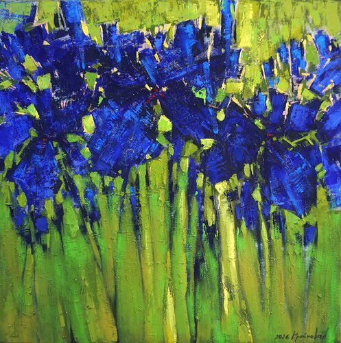 A touch of summer de Anastasia Kraineva, Pintura a la venta en Singulart