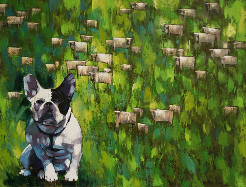 Prince par Anastasia Kraineva, Peinture en vente sur Singulart