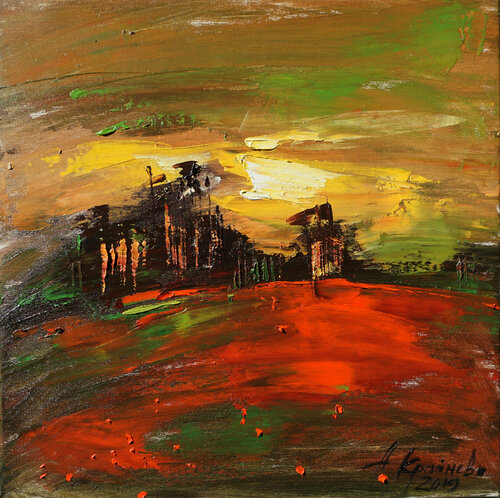 Equilibrium par Anastasia Kraineva, Peinture en vente sur Singulart