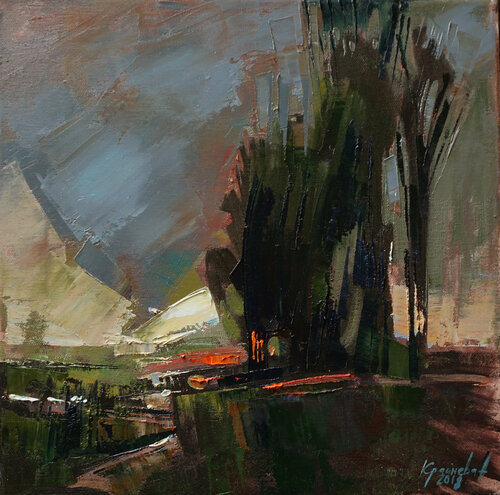 Autumn wind von Anastasia Kraineva, Malerei kaufen auf Singulart