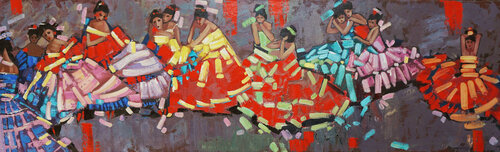 Flamenco or remembering Degas Anastasia Kraineva
