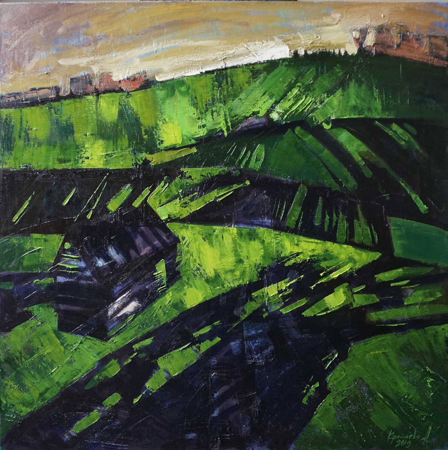 Mountain graphics Anastasia Kraineva