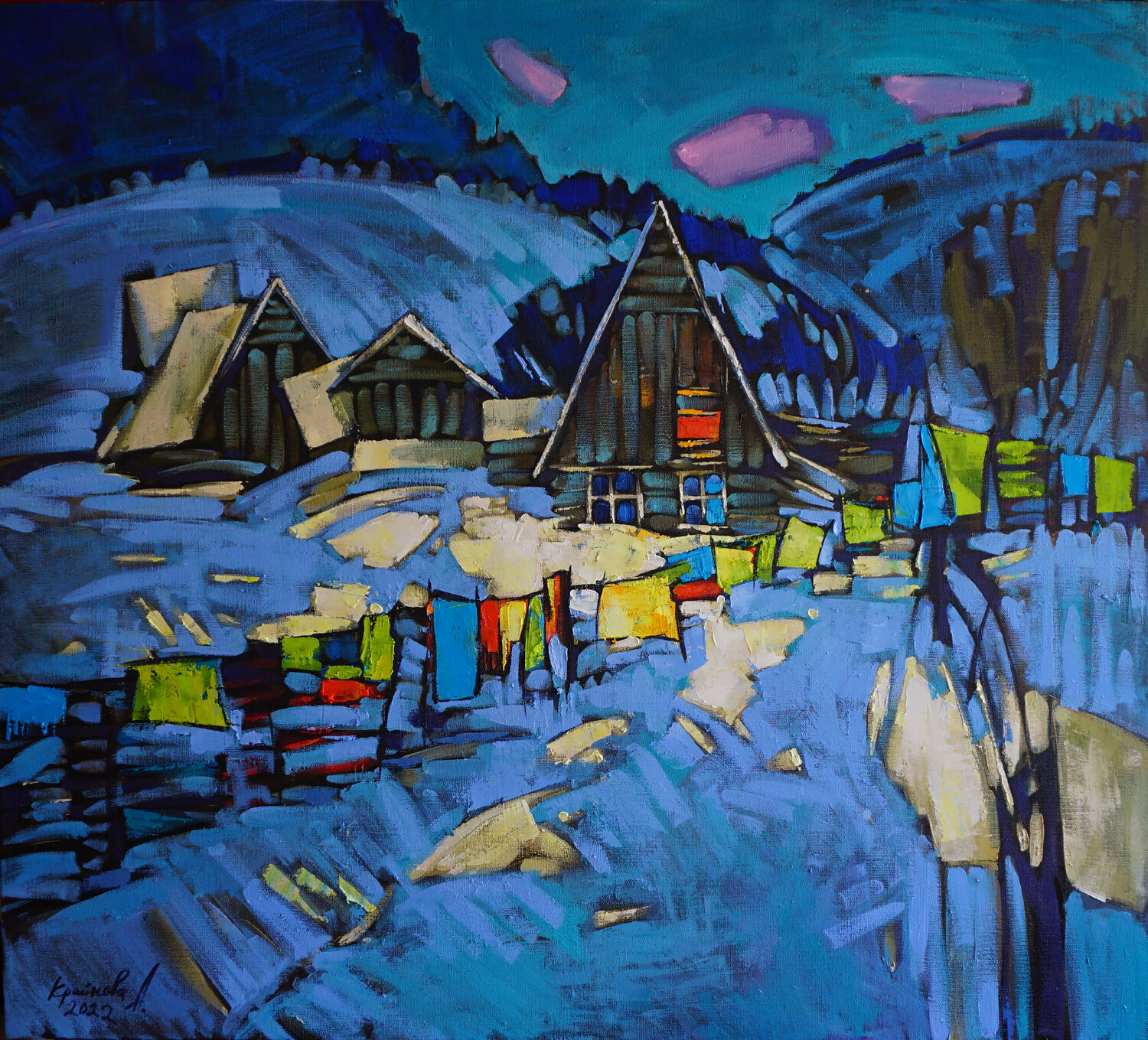 Blue evening Anastasia Kraineva