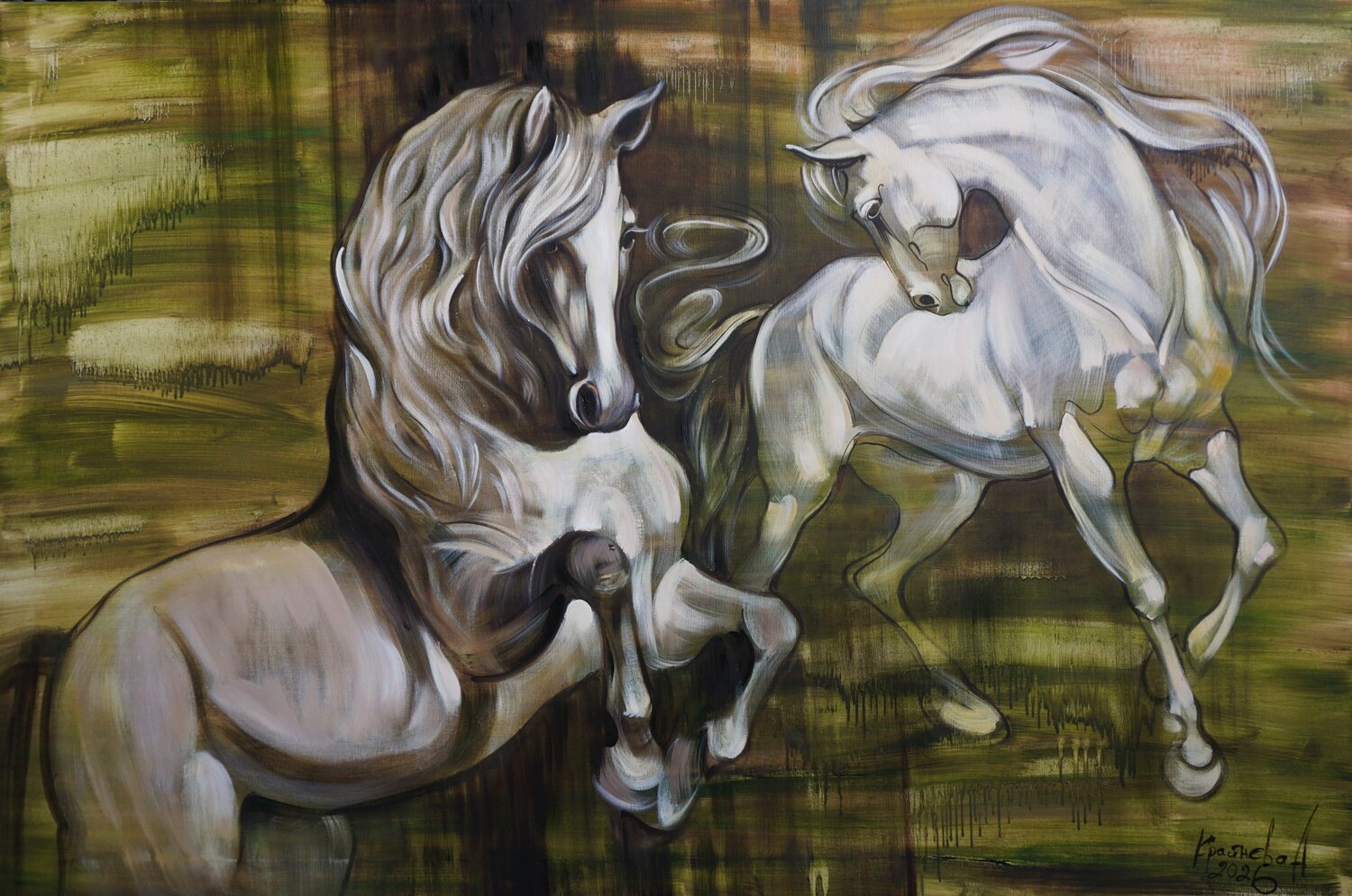 Dance with me. Horses Anastasia Kraineva