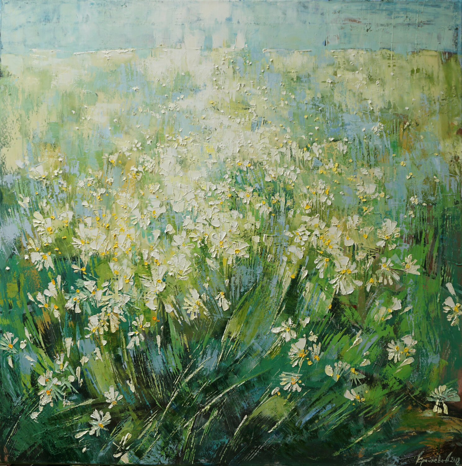 Get lost in a chamomile field Anastasia Kraineva