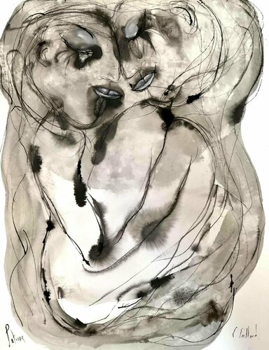 Patience van Emilie Teillaud, Werk op papier te koop op Singulart