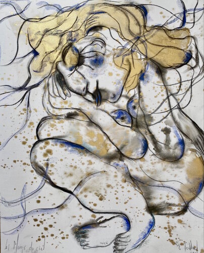 Les Mains du Ciel van Emilie Teillaud, Schilderij te koop op Singulart