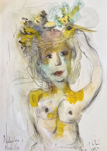 Naturaleza van Emilie Teillaud, Werk op papier te koop op Singulart